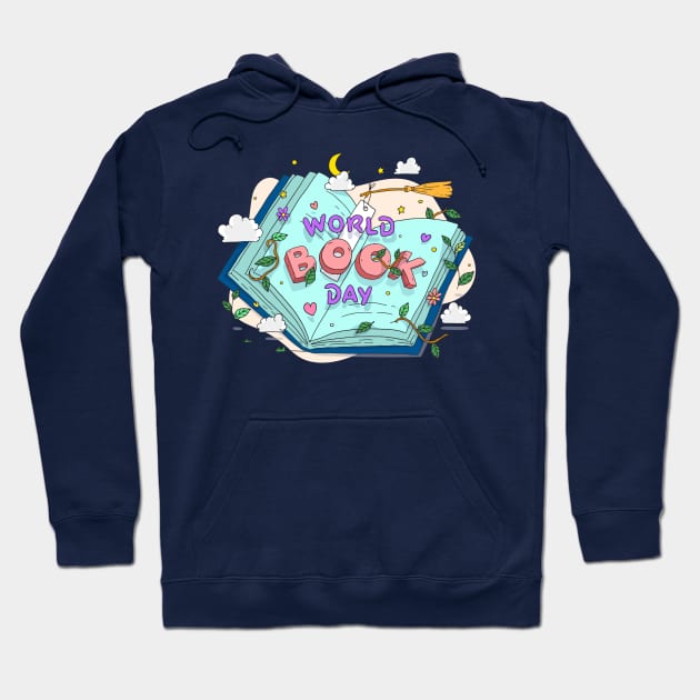 World Book Day Hoodie by Mako Design 